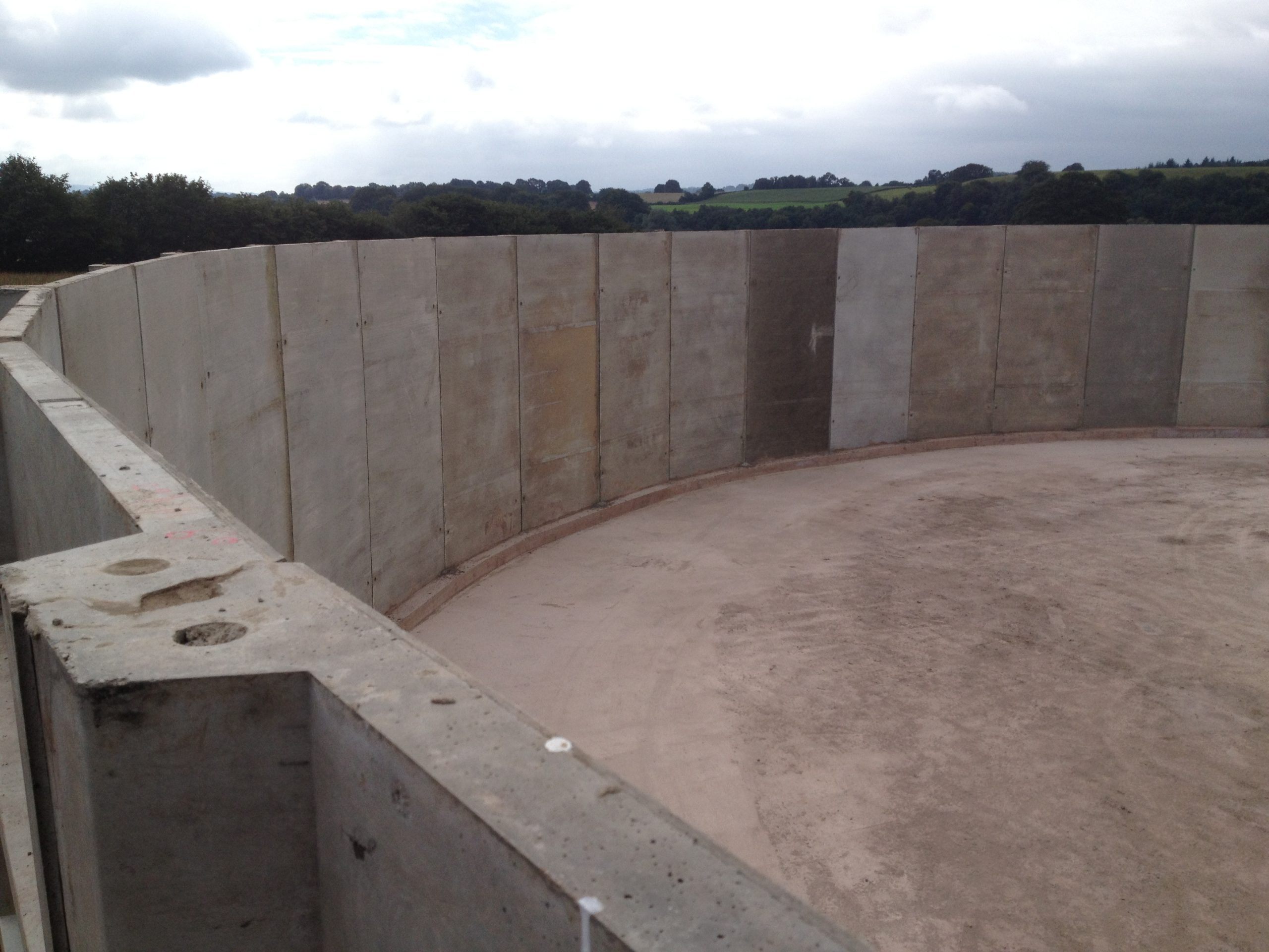 Concrete Circular Slurry Tank (2)